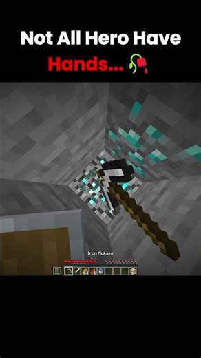 Not All Hero Have Hands #minecraft