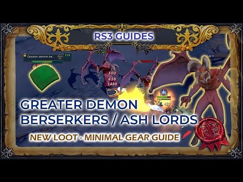 Are Greater Demon Ash Lords/Berserkers Worth It Now? | Wilderness Slayer Guide RS3