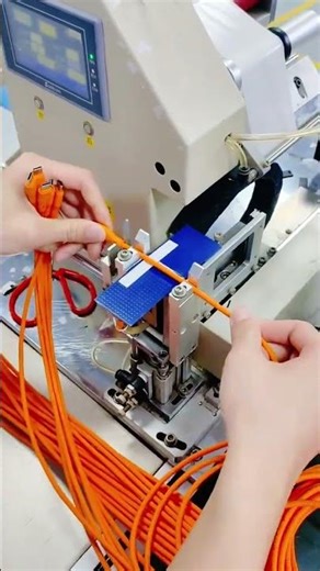 Have You Ever Noticed How Cable Labels Are Applied So Precisely 🏷️🧡 #Trending #Tech #ViralVideo