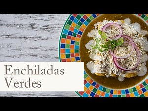 Enchiladas Verdes Recipe | Receta