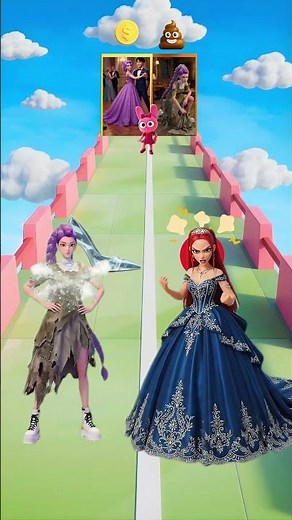 POV 👸👑🧹💓 Princess Rumi and Princess Mira - Poor or Rich | KPop Demon Hunters and Sprunki