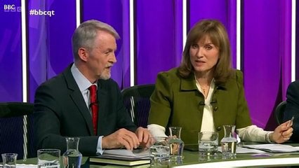 BBC Question Time audience heckles Labour politician swerving Starmer resignation question