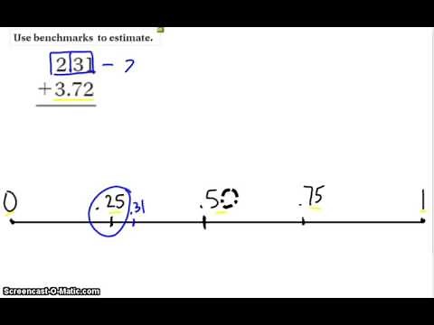 Estimating with Benchmark Numbers