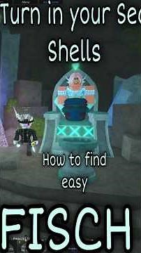 How to Turn In Seashells for Buffs in Roblox Fisch #roblox #fisch #fishxp