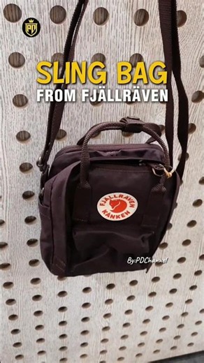 Fjallraven Kanken sling bag, who doesn't know this bag? #fjallraven #shortvideo