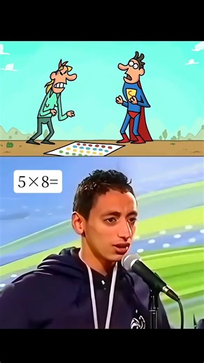 Playing Twister With Superman 😮