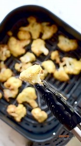 After making a batch of air fryer crispy cauliflower bites, it’s hard to not make it any other way. The hot circulating air frying method of making cauliflower crispy is amazing. These cauliflower bites come out crispy and delicious! 😋 click here for recipe ---> https://bestrecipebox.com/air-fryer-crispy-cauliflower-bites/ | Best Recipe Box