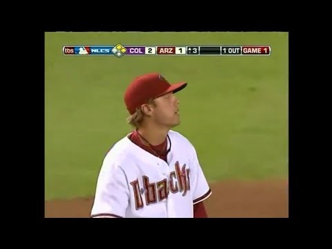 2007 NLCS Game 1 Highlights | Colorado Rockies vs. Arizona Diamondbacks