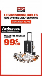 🎉 Fête des Pères : On a ce qu’il lui faut ! 👨‍🔧 Des idées cadeaux au top pour gâter tous les papas 💪 🔧 👉 Tous nos ARRIVAGES sont disponibles sur notre site ou en dépôt ! | Brico Dépôt
