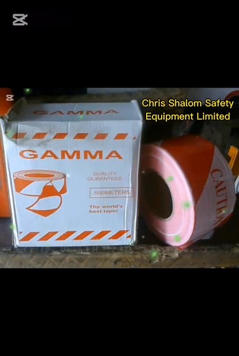 Caution tape (also known as warning tape, barricade tape, or safety tape) is a brightly colored, non-adhesive tape used to warn or restrict access to hazardous or restricted areas. It is typically made of durable plastic like polyethylene or polypropylene and is designed for temporary use. Key Characteristics: Color: Usually yellow with black lettering, but can also be red, orange, or other colors depending on the situation or regulatory standards. Text: Often printed with phrases such as "CAUTI