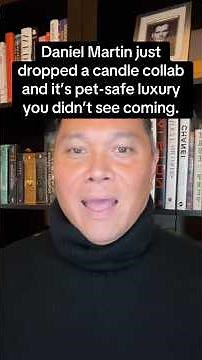 Daniel Martin just launched his own candle with Companion Candles and it’s stunning.