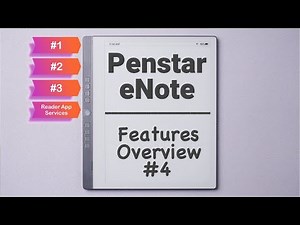 Penstar eNote eInk Tablet: Reader App & Services