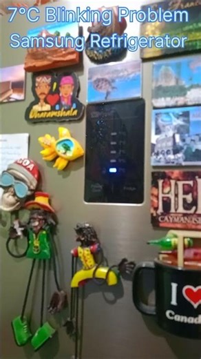 Samsung Refrigerator 7°C Blinking Not Cooling🪛Refrigerator Temperature Samsung Fridge 7°c Blinking🪛