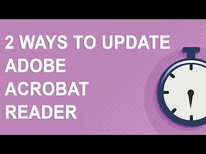 2 ways to update Adobe Acrobat Reader for free in Windows (2021)