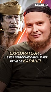 Explorateur urbain, @max_von_croft s’est introduit dans le jet privé de Kadahfi! ⬆️ L’interview complète est disponible sur la chaîne youtube de LEGEND ainsi qu’en podcast sur toutes les plateformes 🔥 #legend #legendmedia #guillaumepley #urbex | Legend