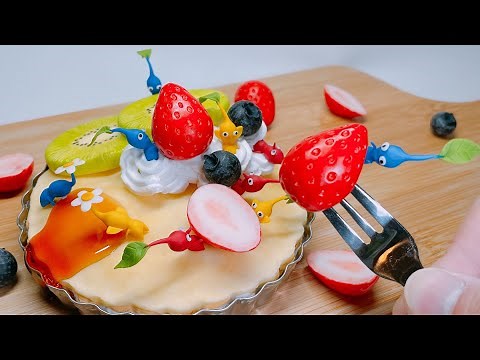 【Clay】 Pikmin eating cake