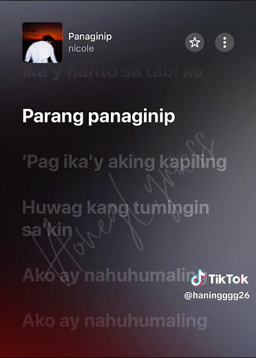 Panaginip lyrics – Panaginip full song lyrics (Nicole)