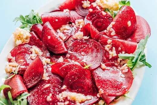 How To Make Beet Carpaccio (With Whipped Feta!)