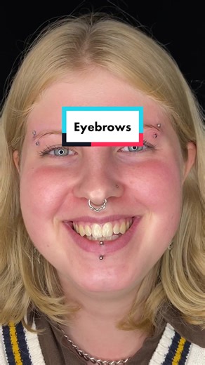 Double Eyebrow Piercings at Paradise Montreal