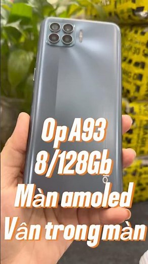 📱 OPPO A93 – Slim and lightweight design, stunning AMOLED display