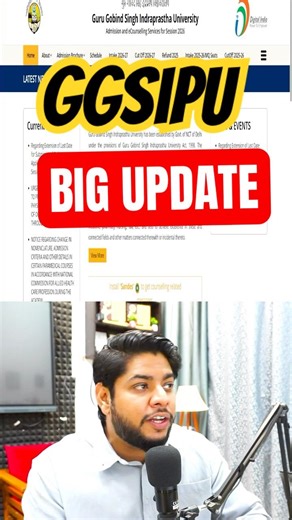 IP University Application form Dates extended Latest Update #shorts