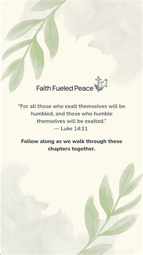 Luke 14 | Reason for the Season Bible Study | The Life of Jesus in 24 Days | Faith Fueled Peace