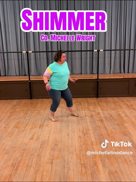 New #absolutebeginner #linedance by ME!!! Fell in love with this new song by @Meghan Trainor and just had to do something fun to it! Everything will be up tomorrow (5/6) for it!! Can’t wait to see everyone’s videos! #shimmer #golearnthisdance #youwontbedisappointed