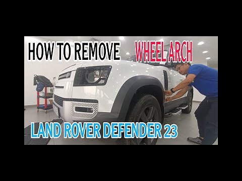 DEFENDER LAND ROVER 2023/// HOW TO REMOVE WHEEL ARCH