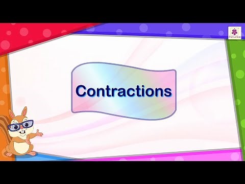 Contractions | English Grammar & Composition Grade 4 | Periwinkle