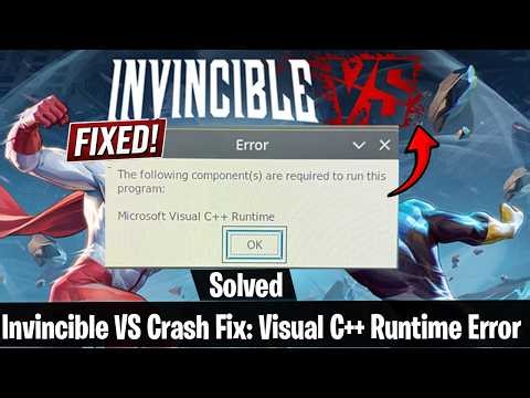 Fix Invincible VS Microsoft Visual C++ Runtime Error (Step-by-Step)
