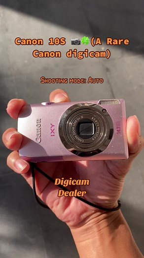 Rare Canon IXY 10S Digital Camera Review