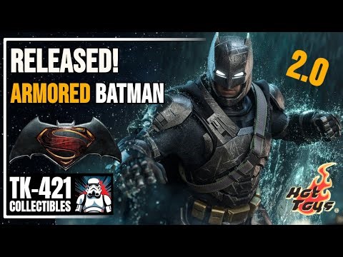 Released! Hot Toys ARMORED BATMAN 2.0 – BvS: Dawn of Justice | Blogger Photos Reaction!