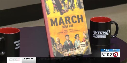 Chapter Chat| March: Book One by John Lewis, Andrew Aydin, and Nate Powell