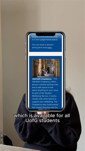 Fourth year student Serena walks you through what you need to know about the new UofG Support Finder. Support Finder helps students find the right wellbeing support. Complete the short questionnaire to receive a tailored list of recommended support and resources. 👉 gla.ac.uk/myglasgow/students/wellbeing | University of Glasgow
