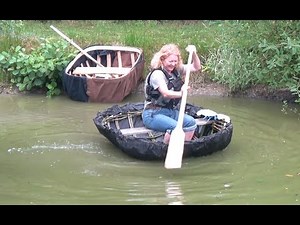 We Made Two Coracle Basket Boats 4K
