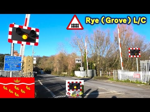 Rye (Grove Road) Level Crossing, East Sussex