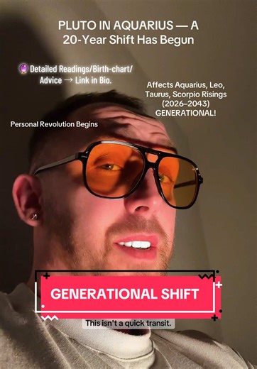 This is GENERATIONAL! PLUTO IN AQUARIUS — A 20-Year Shift Has Begun #risingsigns #astrology #zodiac #horoscope