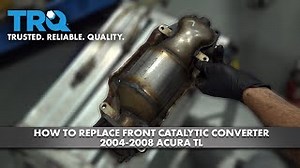 How to Replace Front Exhaust Manifold Catalytic Converter Assembly 2004-2008 Acura TL