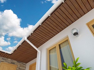 [Hot Item] 0.9mm Thickness Soffit Perforated Design Extrusion Plastic PVC Vinyl Siding PVC External Ceiling Panels