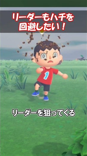 リーダーもハチを回避したい！ 【あつ森】@ほのげ