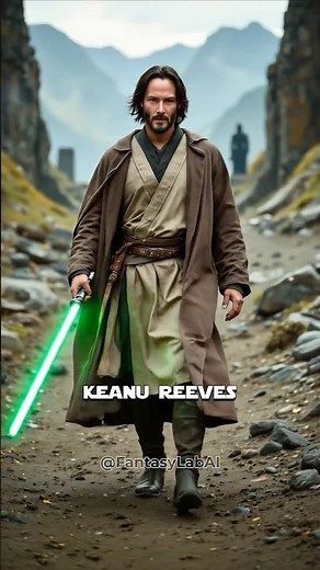 Famous Actors Reimagined as Star Wars Jedi