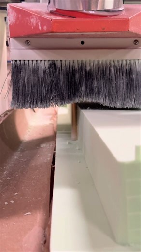 CNC machining in action: cutting high-density tooling board to create precise geometry for composite plug and mold work. Clean toolpaths and controlled material removal set the foundation for efficient assembly. #NuWaveComposites #CNCmachining #ToolingBoard #MoldMaking #MarineComposites