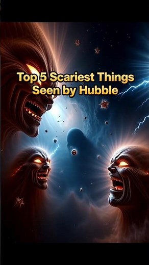 Top 5 SCARIEST Things Ever Captured by Hubble Telescope