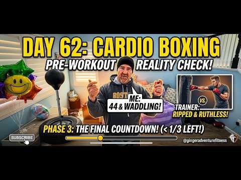 Day 62 Cardio Boxing | Why This Workout Crushes Weight Loss at 44