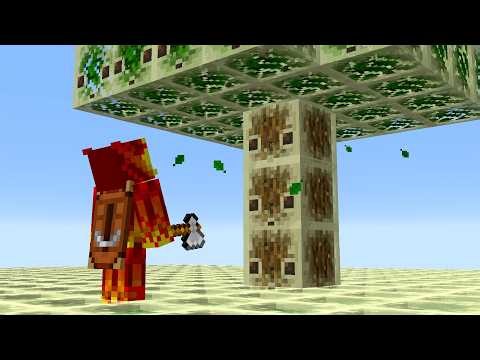 This Entire Minecraft World is Sulfur Cubes.