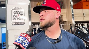 12K views · 913 reactions | "We need to get everybody focused coming into spring training like, 'Hey, this is World Series or bust.'" It's Day 1 and A.J. Minter is locked in. | FanDuel Sports Network South | Facebook