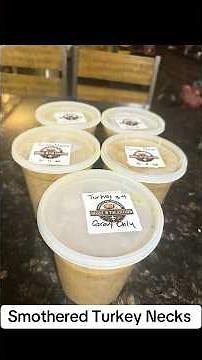 Smothered Turkey Necks is a real comfort food down here in the South.