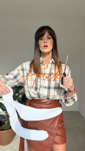 67K views · 4.1K reactions | Toto musíš vyskúšať ! ✂️ Ak nemáš doma podkolienky alebo nadkolienky - ponožky ti skvelo poslúžia  Stačí troška kreativity ,ostré nožnice ,manželove ponožkya výsledok bude top ‍♀️ Tak čo ? Vyskúšaš ?  | michaelastore.sk | Facebook