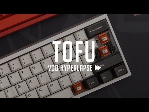 Making the TOFU keyboard sound and feel good w/ poly-fil!? - BUILD VOD