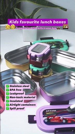 Perfect for school or office, Stainless Steel Insulated Lunch Box (750 ml, Thermoware)🍱